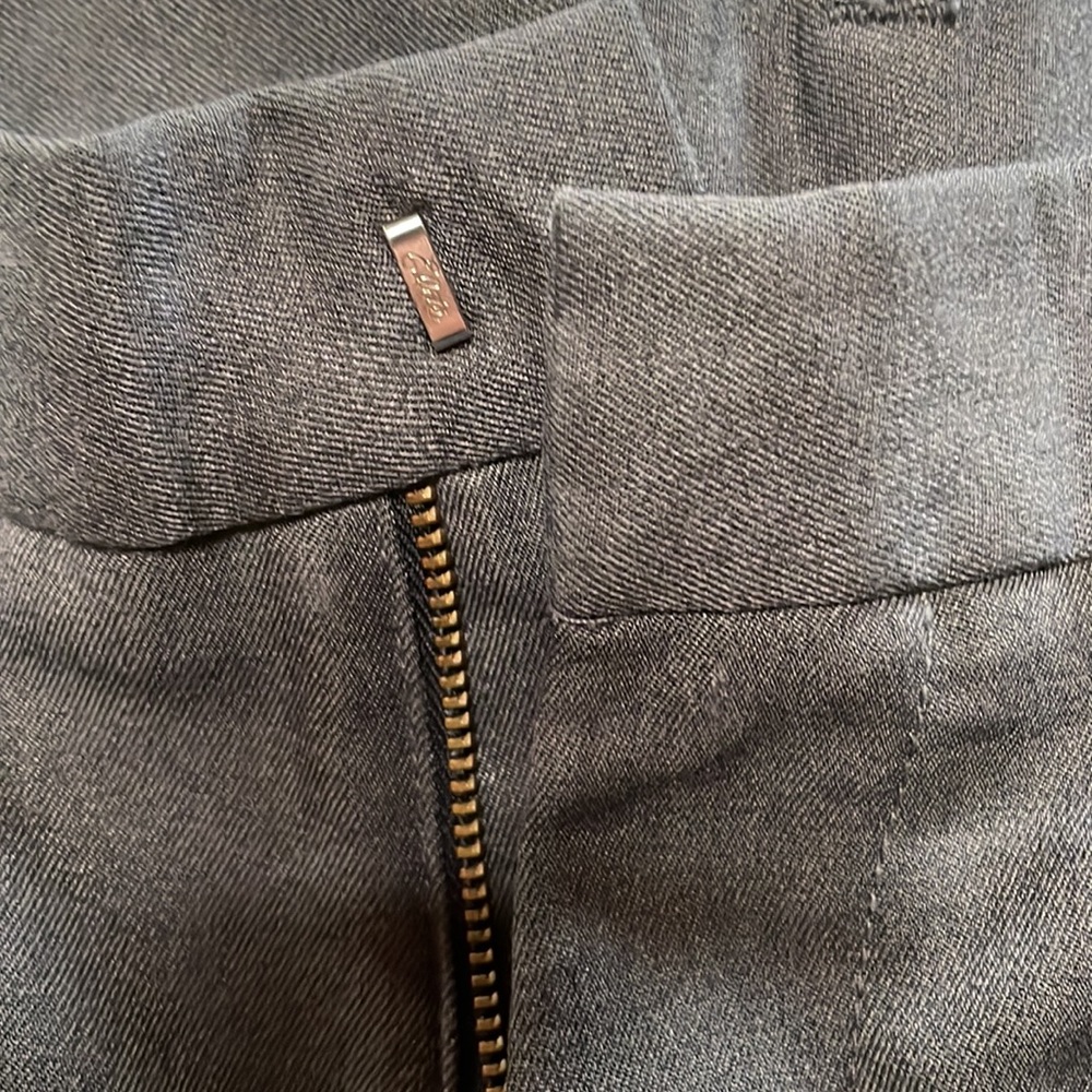 Flynn & O’Hara charcoal school uniform pants, 31x30 - Picture 2 of 4